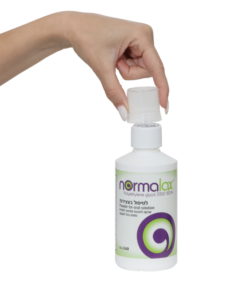 הסירו את כוסית המדידה